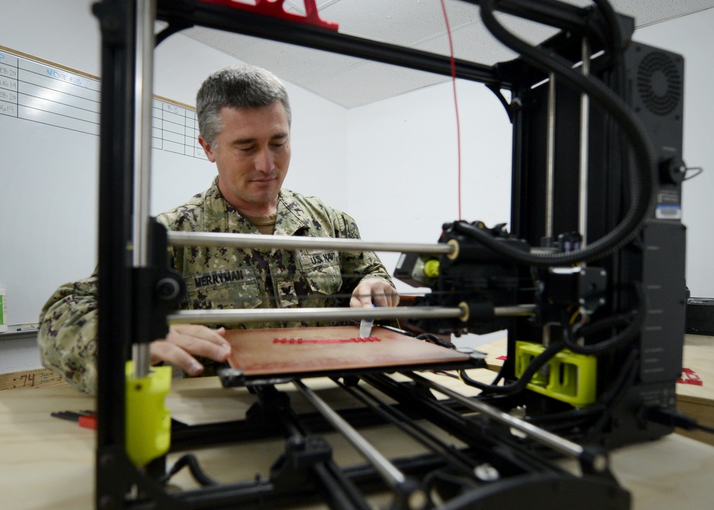 NMCB 1 Uses Additive Manufacturing to Support Naval Hospital Rota, Spain