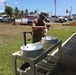 U.S. Navy Seabees with NMCB-5’s Detail Tinian build sinks for health care workers