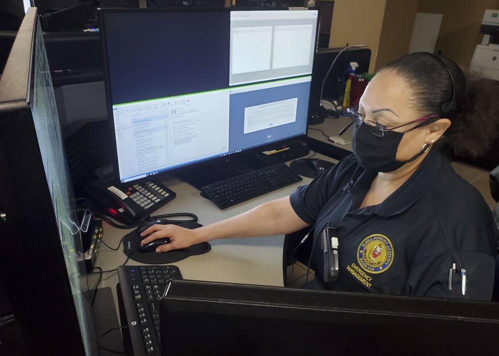 NSA Bahrain National Public Safety Telecommunicators Week Observance