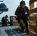 31st MEU Marines hone fast rope techniques and marksmanship aboard USS America