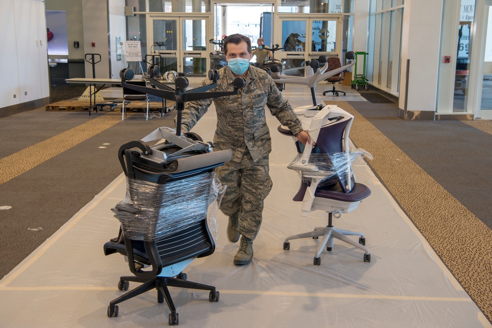 Colorado National Guard Members support the COVID-19 Response Efforts