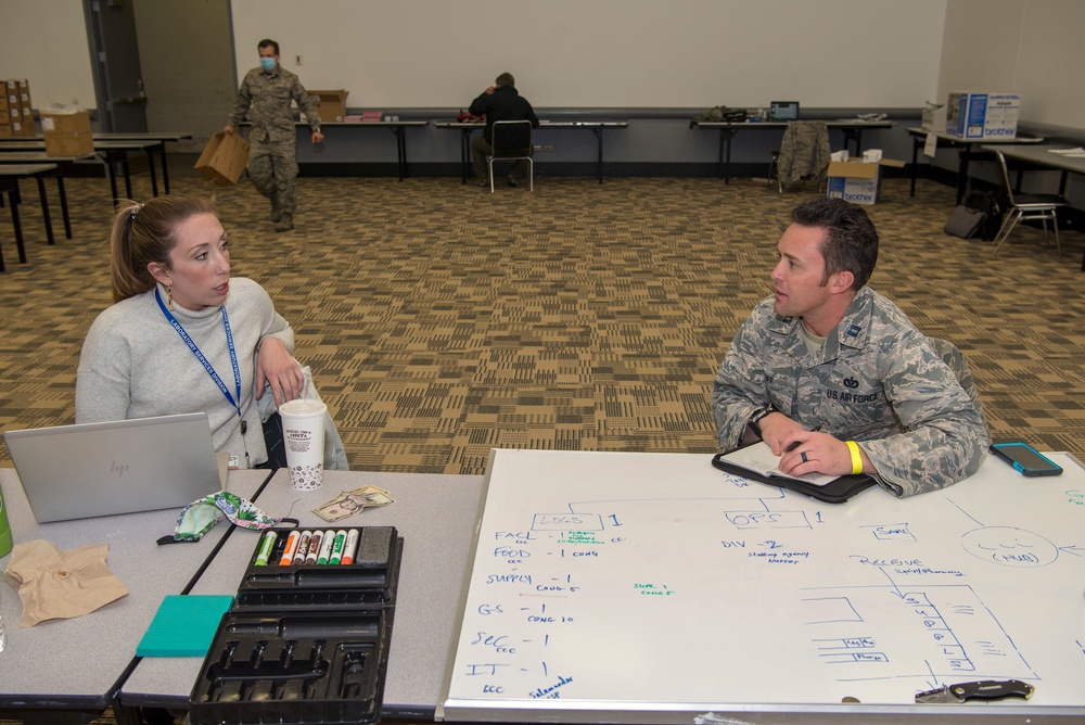 Colorado National Guard Members support the COVID-19 Response Efforts