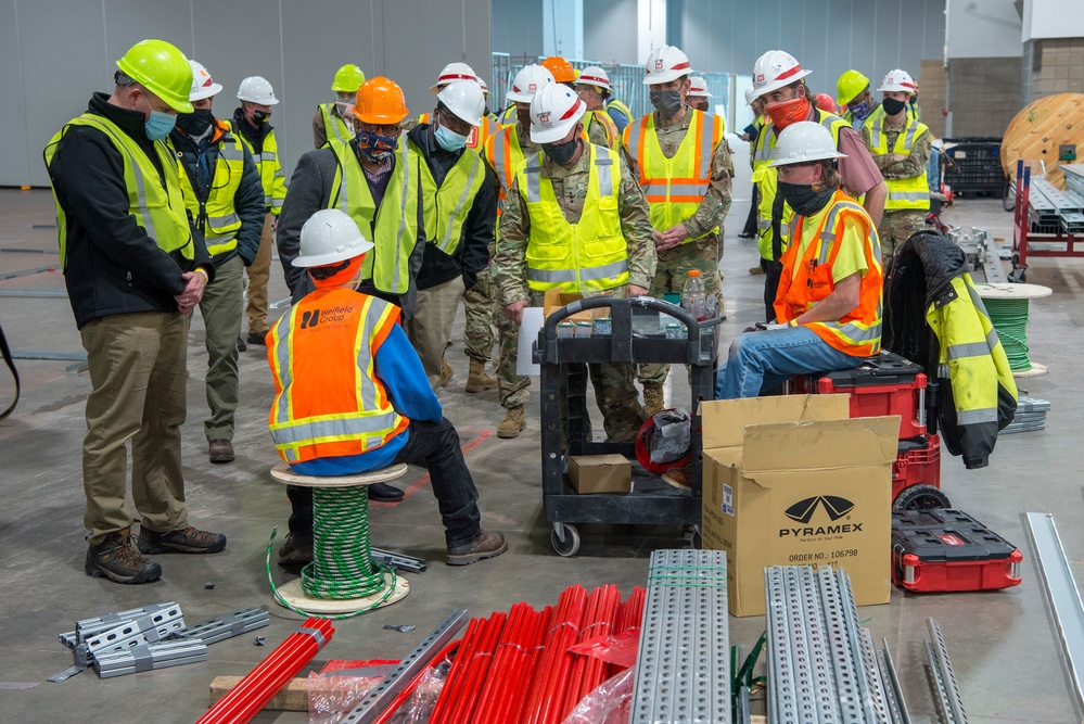Colorado National Guard Members support the COVID-19 Response Efforts