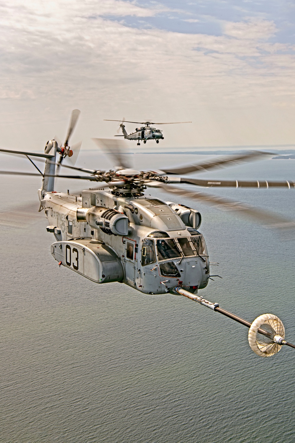 CH-53K Performs Refueling Tests