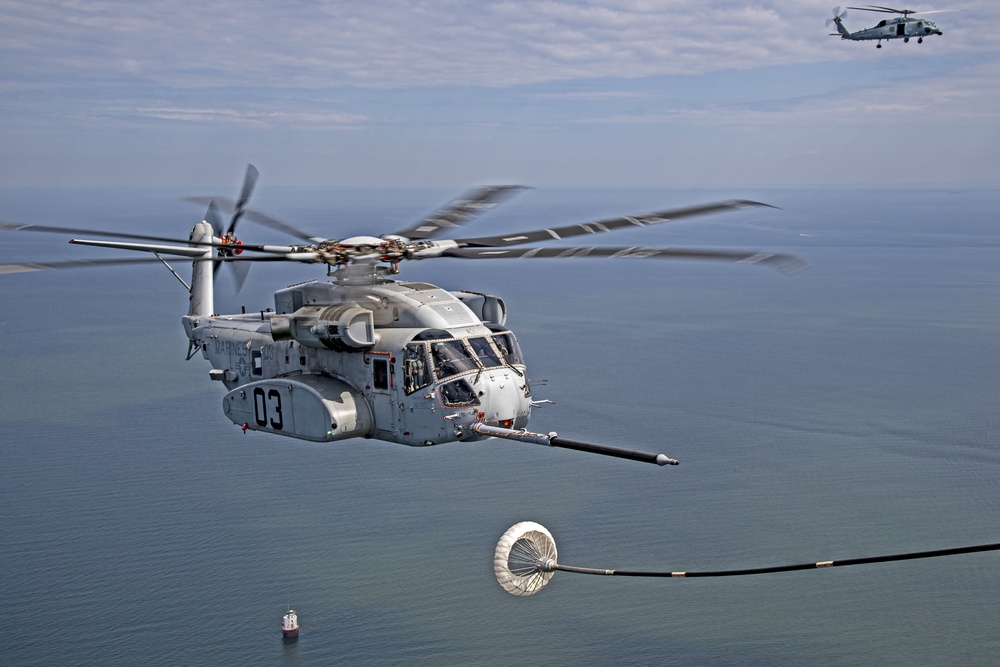 CH-53K King Stallion Performs Refueling Tests