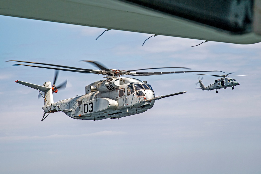 CH-53K King Stallion Performs Refueling Tests