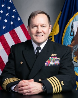 NAVSUP BSC | CAPT Eugene S. Cash Official Portrait