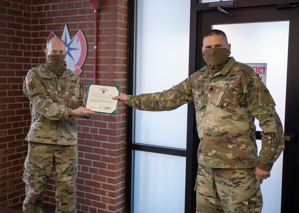 Maj. John Krigbaum Retirement