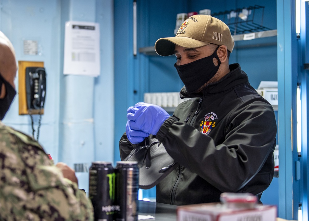 USNS Mercy Sailor Mans Ships Store