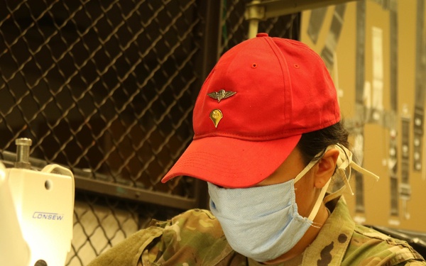 403rd QM Riggers Help Save Lives Amidst COVID 19