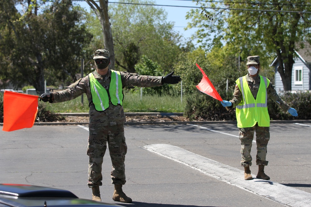CA Guardsmen come full circle in food distribution