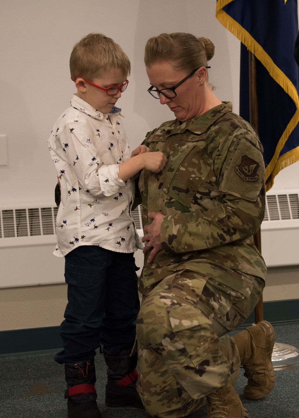 Chief Master Sgt. Carrie Stokes promotion ceremony