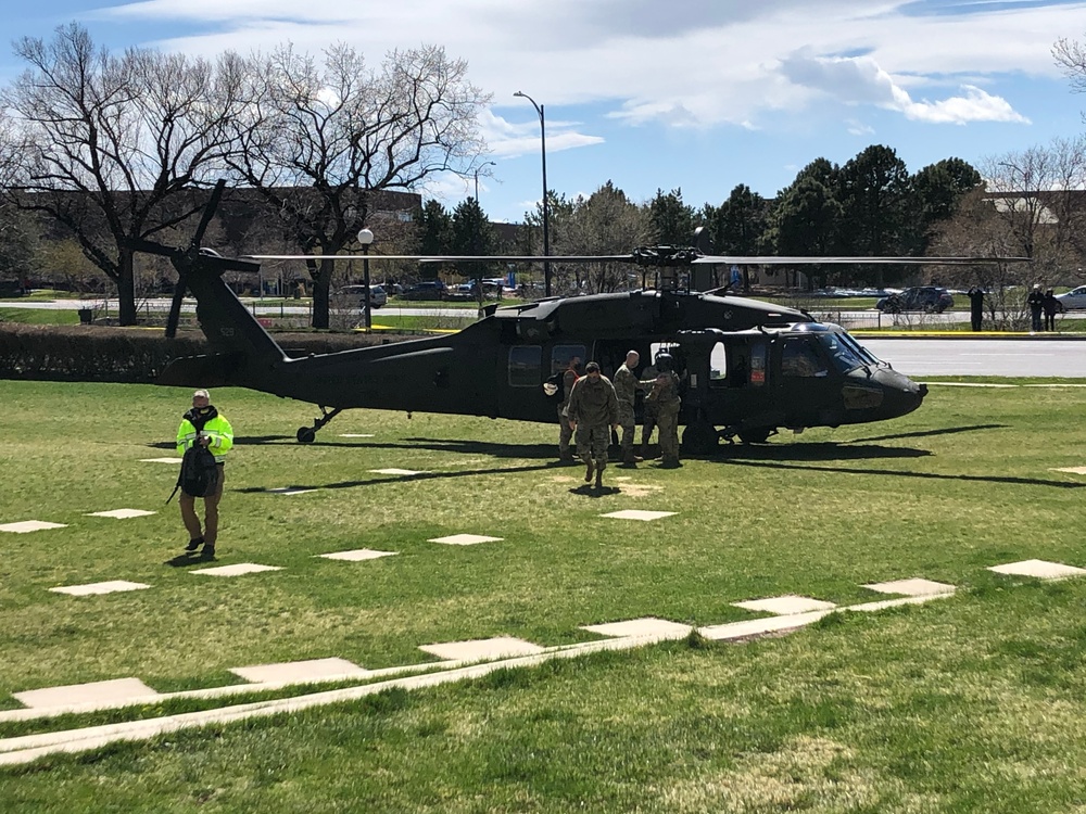 FEMA and USACE Discuss Design for Alternate Care Facility in Denver, CO