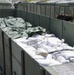 South Carolina National Guard transports, stores sandbags