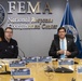 Secretary of Defense visits FEMA for COVID-19 briefing