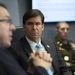 Secretary of Defense visits FEMA for COVID-19 briefing