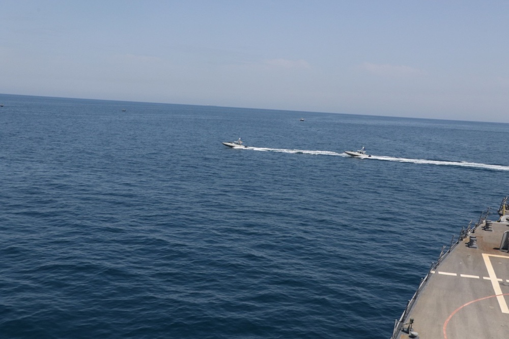 IRGCN Vessels Conduct Unsafe, Unprofessional Interaction with U.S. Naval Forces in Arabian Gulf