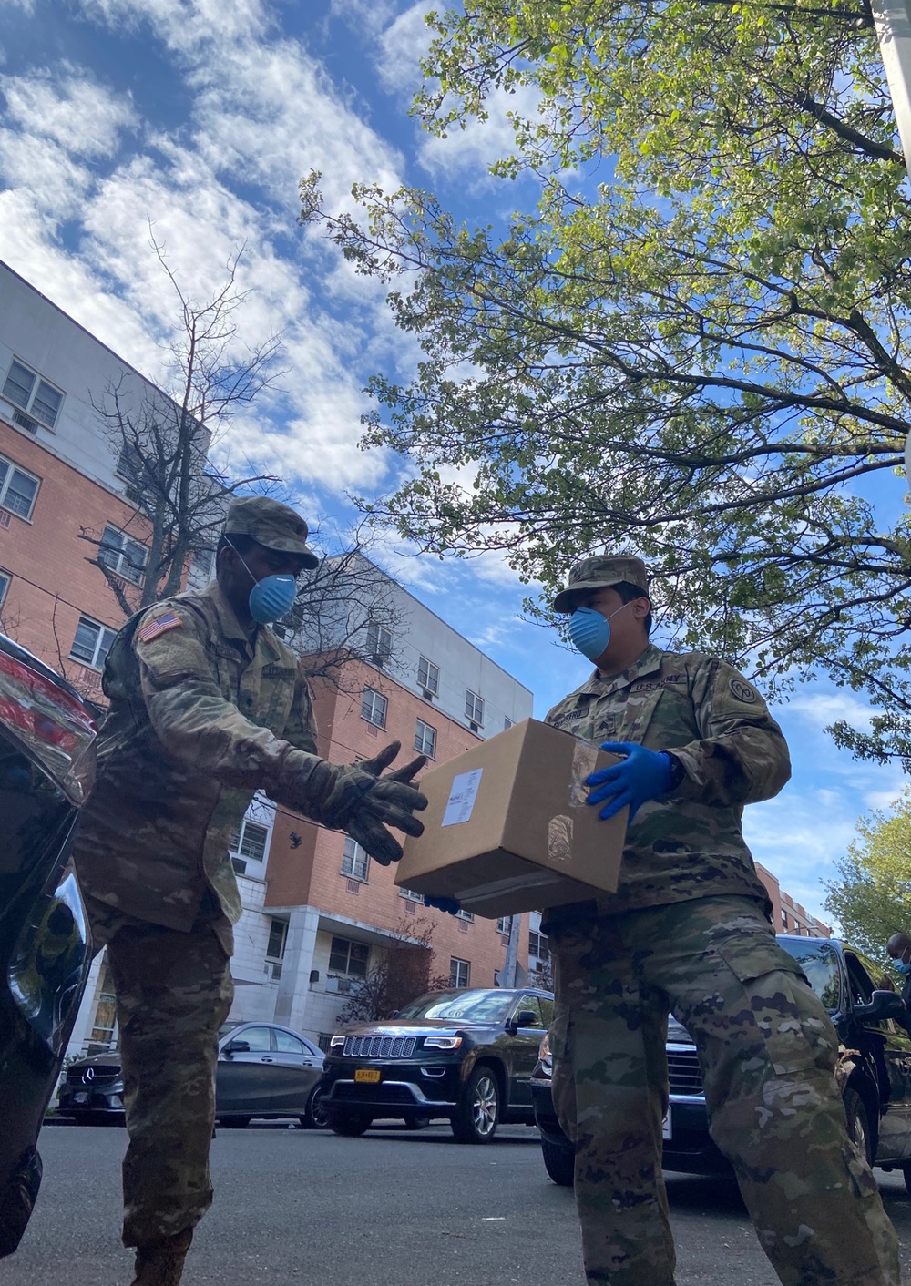 NY National Guard responds for Operation COVID-19 in NYC