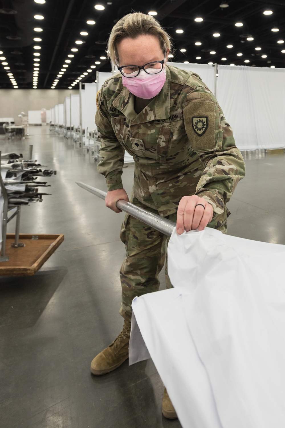 Ky. Guard sets up Alternate Care Facility for COVID-19