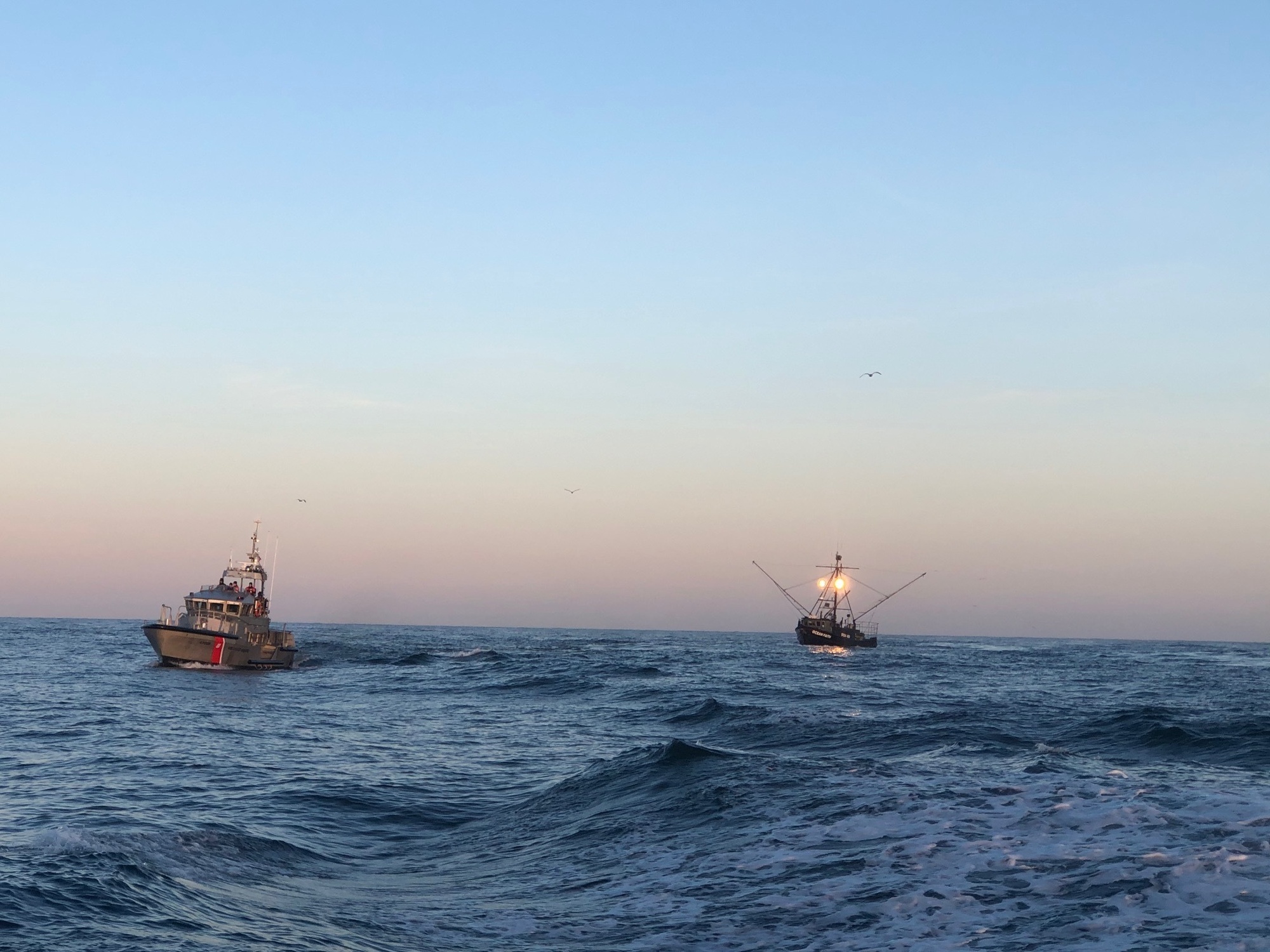 DVIDS - Images - 47 foot motor lifeboat in Northwest Pacific Ocean