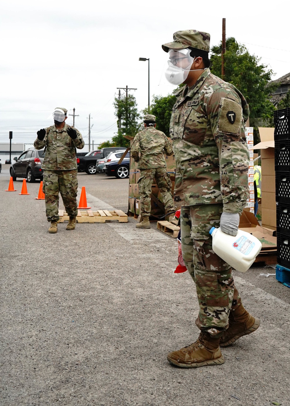 Texas National Guard Soldiers Support Food Bank of the Rio Grande Valley