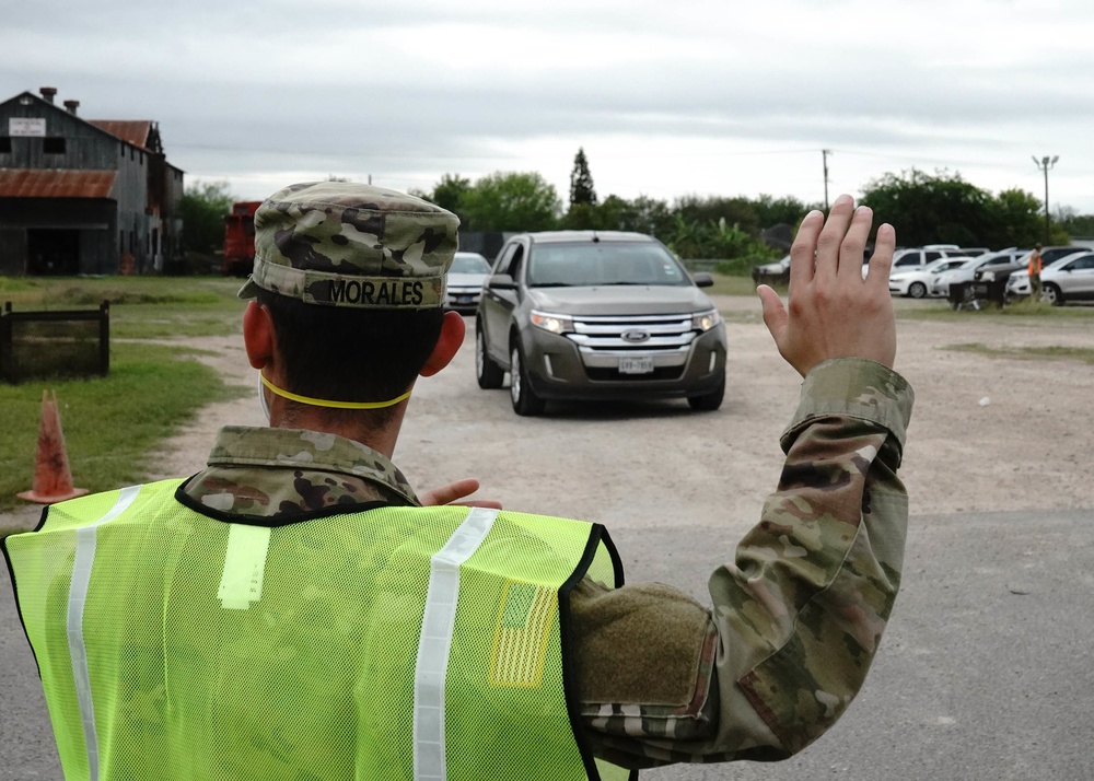 Texas National Guard Soldiers Support Food Bank of the Rio Grande Valley