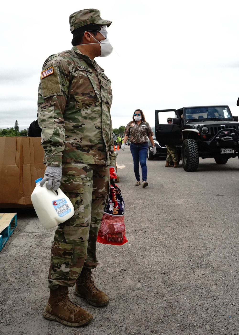 Texas National Guard Soldiers Support Food Bank of the Rio Grande Valley