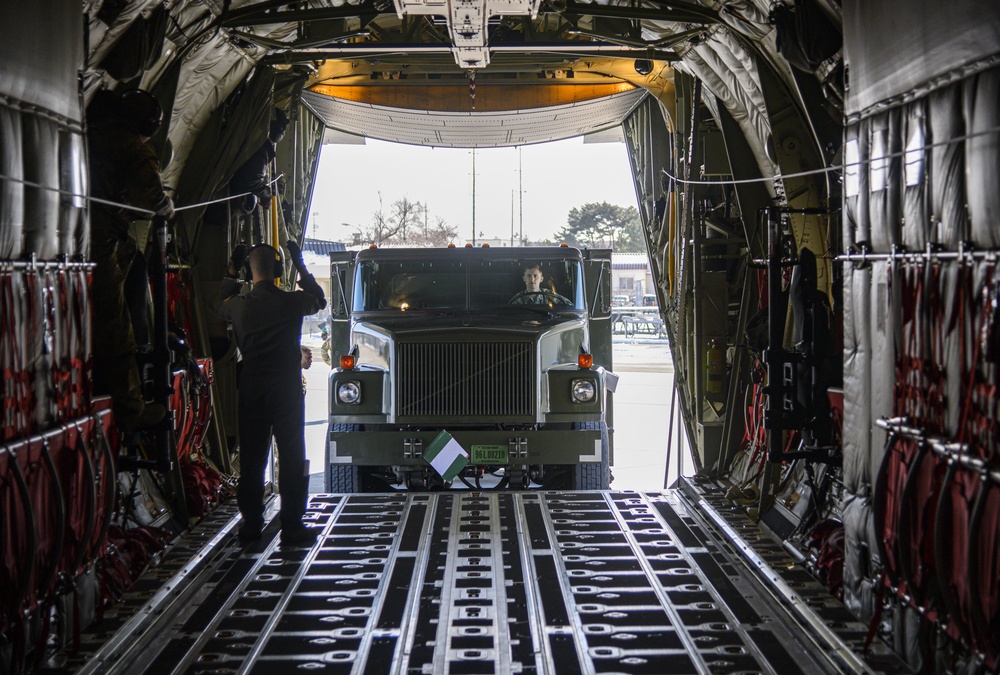 Loading R-11 fuel truck