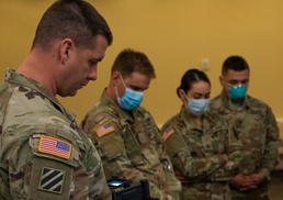 NCOs travel to Orange County Convention Center Community Based Testing Site to teach Combat Life Saver Course
