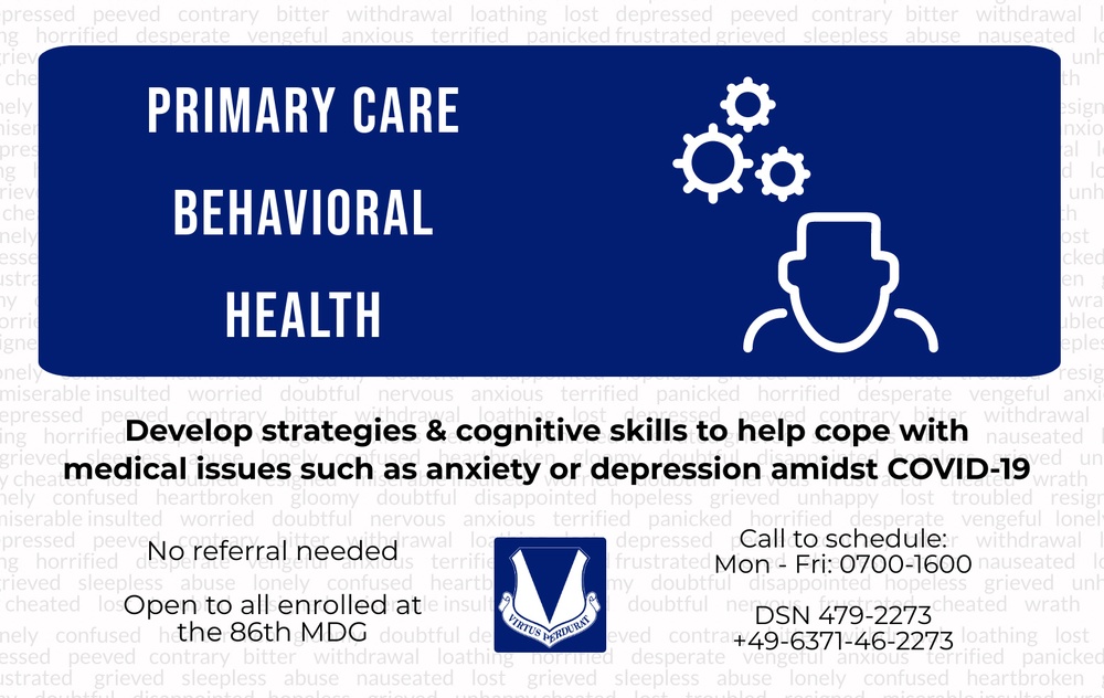 COVID-19 anxiety? 86th MDOS offers cognitive tools