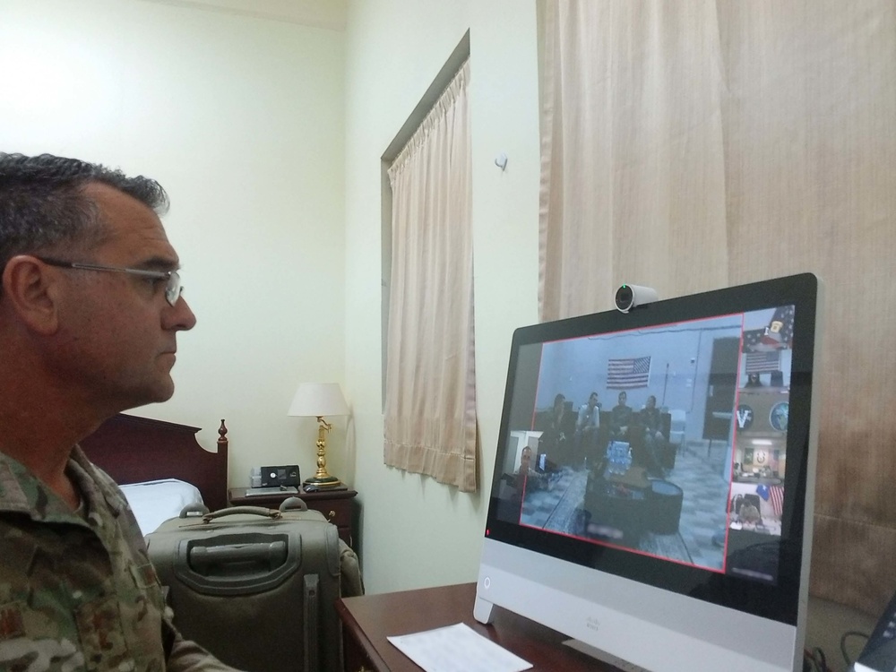 Technology and innovation enables the defeat Daesh mission in the Middle East during COVID-19