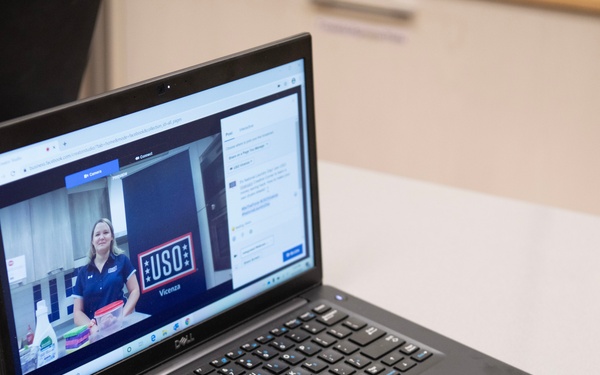 (PHOTO2) USO Services on Facebook Live