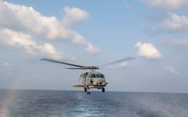 Rafael Peralta, HSM 49 Conducts Vert Rep