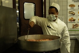 Freeman Warrior Restaurant Serves Quarantined Troopers