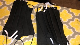 Greywolf Troop and spouse donate time and masks to enhance readiness