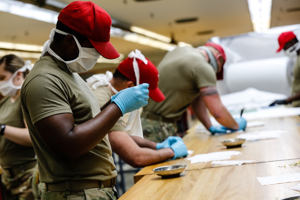 Operation Dragon Mask: XVIII Airborne Corps Creates and Distributes Personal Protective Equipment