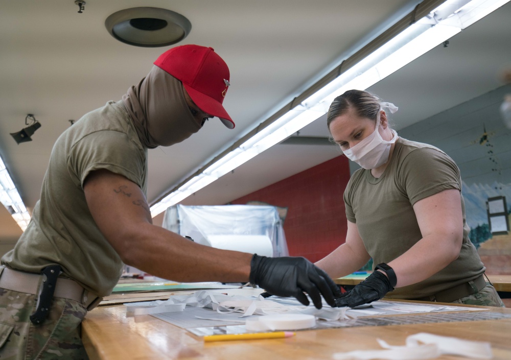 Operation Dragon Mask: XVIII Airborne Corps Creates and Distributes Personal Protective Equipment