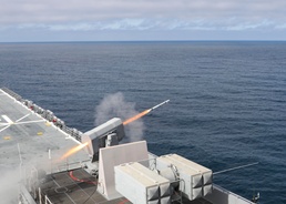 Rolling Airframe Missile Launch