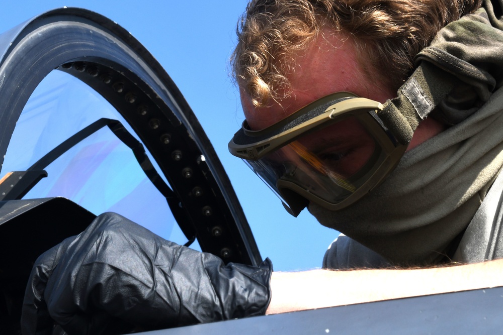 Sanitizing after sorties