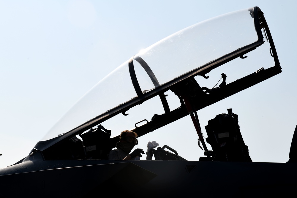 Sanitizing after sorties