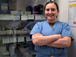 I am Navy Medicine and Victim Advocate: Hospital Corpsman 3rd Class Jena Escobar