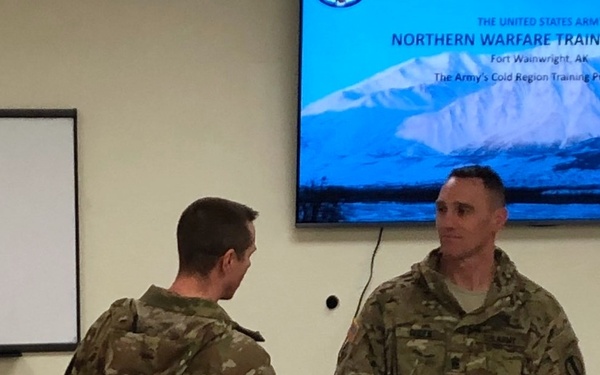 TRADOC CSM visits Northern Warfare Training Center