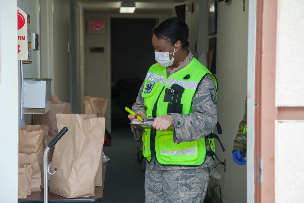 Edwards AFB clinic conduct drive-thru pharmacy operations