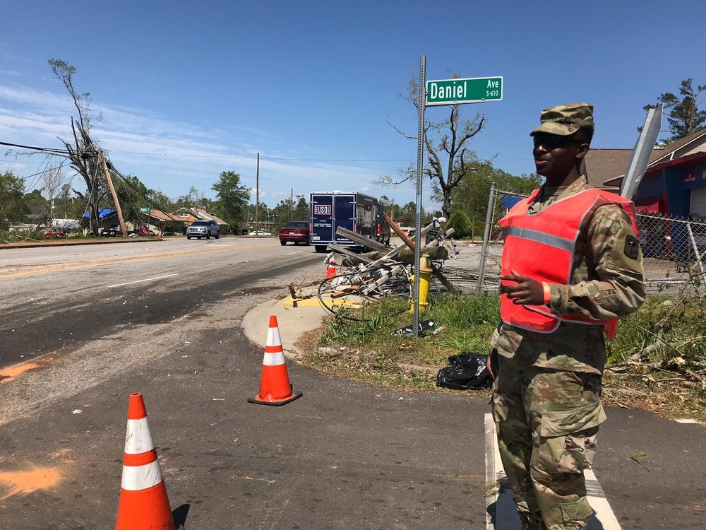 South Carolina National Guard supports in aftermath of tornadoes