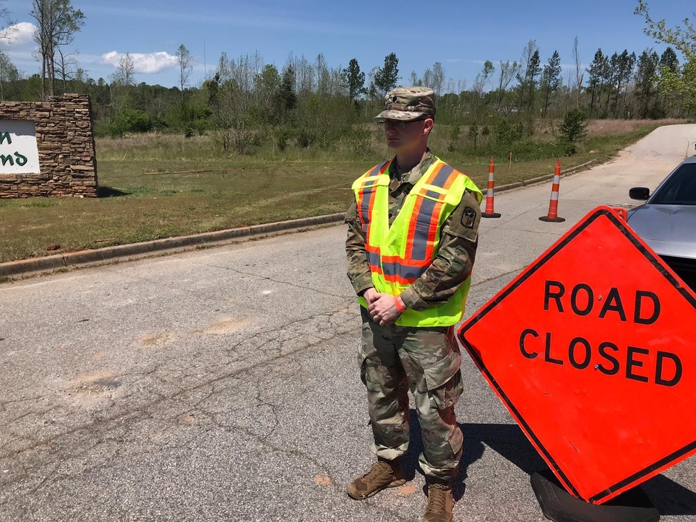 South Carolina National Guard supports in aftermath of tornadoes