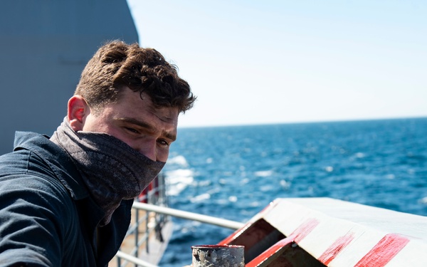 Vella Gulf Conducts Operations in the Arabian Gulf