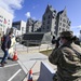 Vermont soldiers conduct a mass casualty exercise at UVM Medical Center