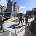 Vermont soldiers conduct a mass casualty exercise at UVM Medical Center