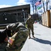 Vermont soldiers conduct a mass casualty exercise at UVM Medical Center