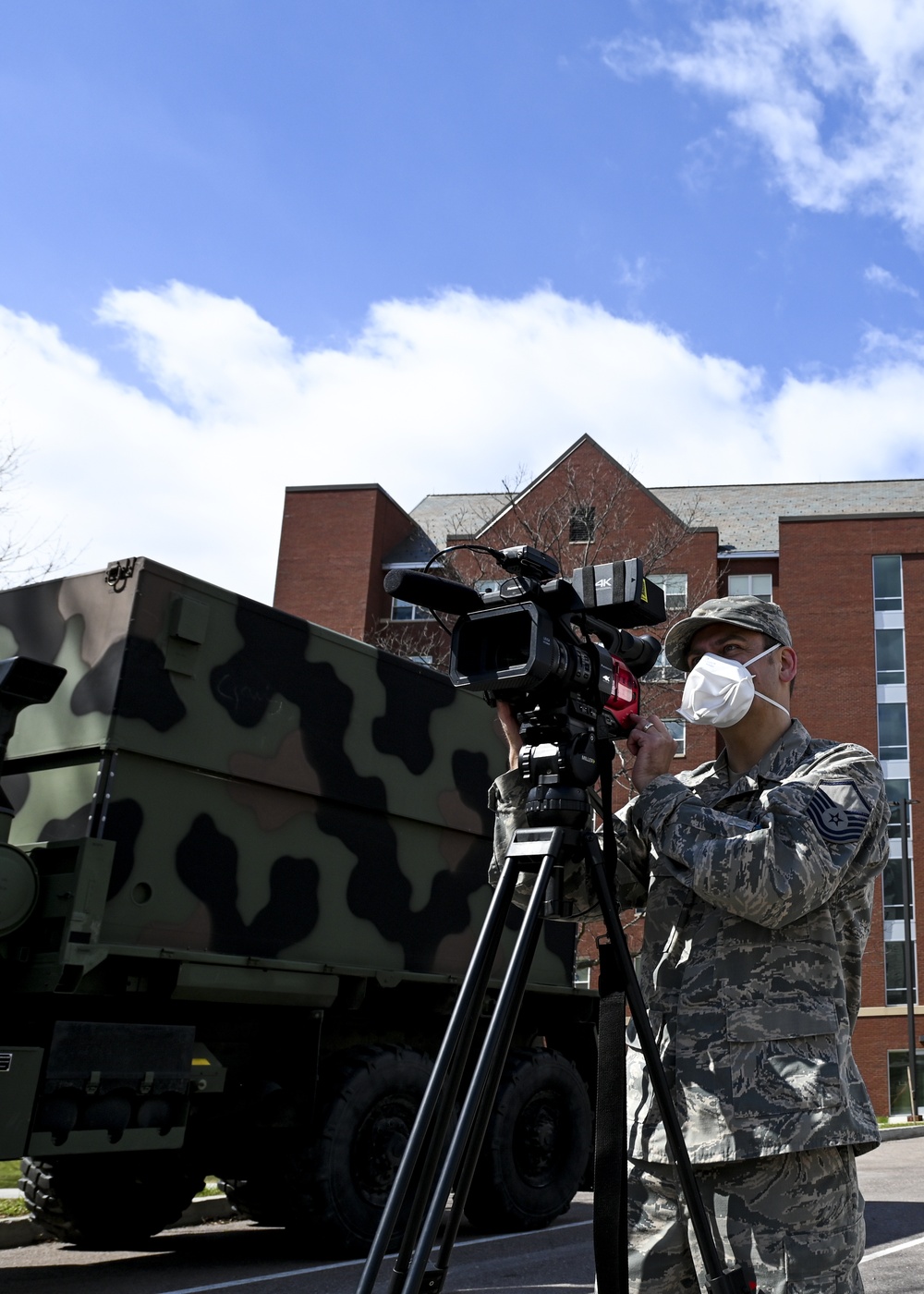 Vermont soldiers conduct a mass casualty exercise at UVM Medical Center